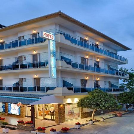 Kymata Hotell Paralía Exteriör bild
