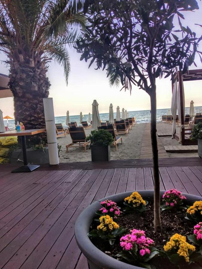 Kymata Hotell Paralía Exteriör bild