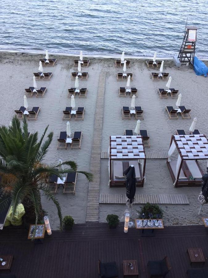 Kymata Hotell Paralía Exteriör bild