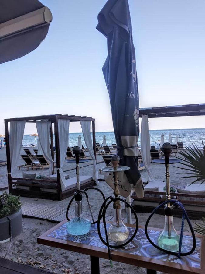 Kymata Hotell Paralía Exteriör bild