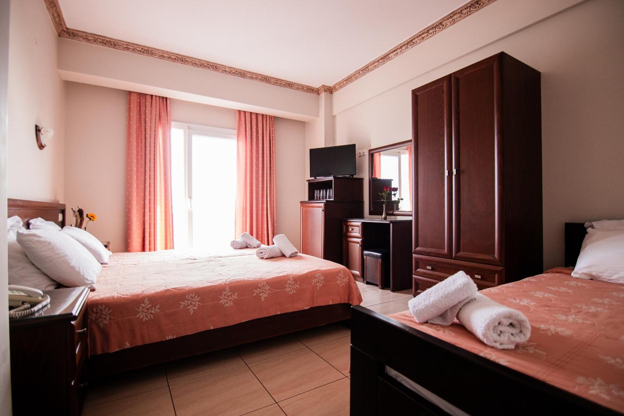 Kymata Hotell Paralía Exteriör bild