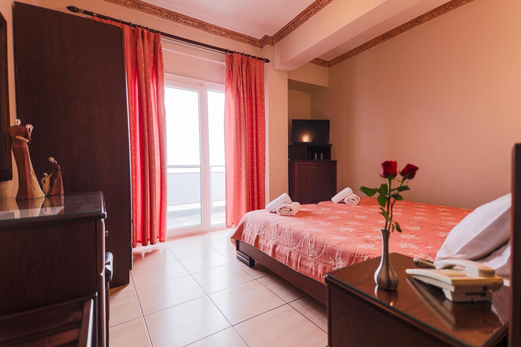 Kymata Hotell Paralía Exteriör bild
