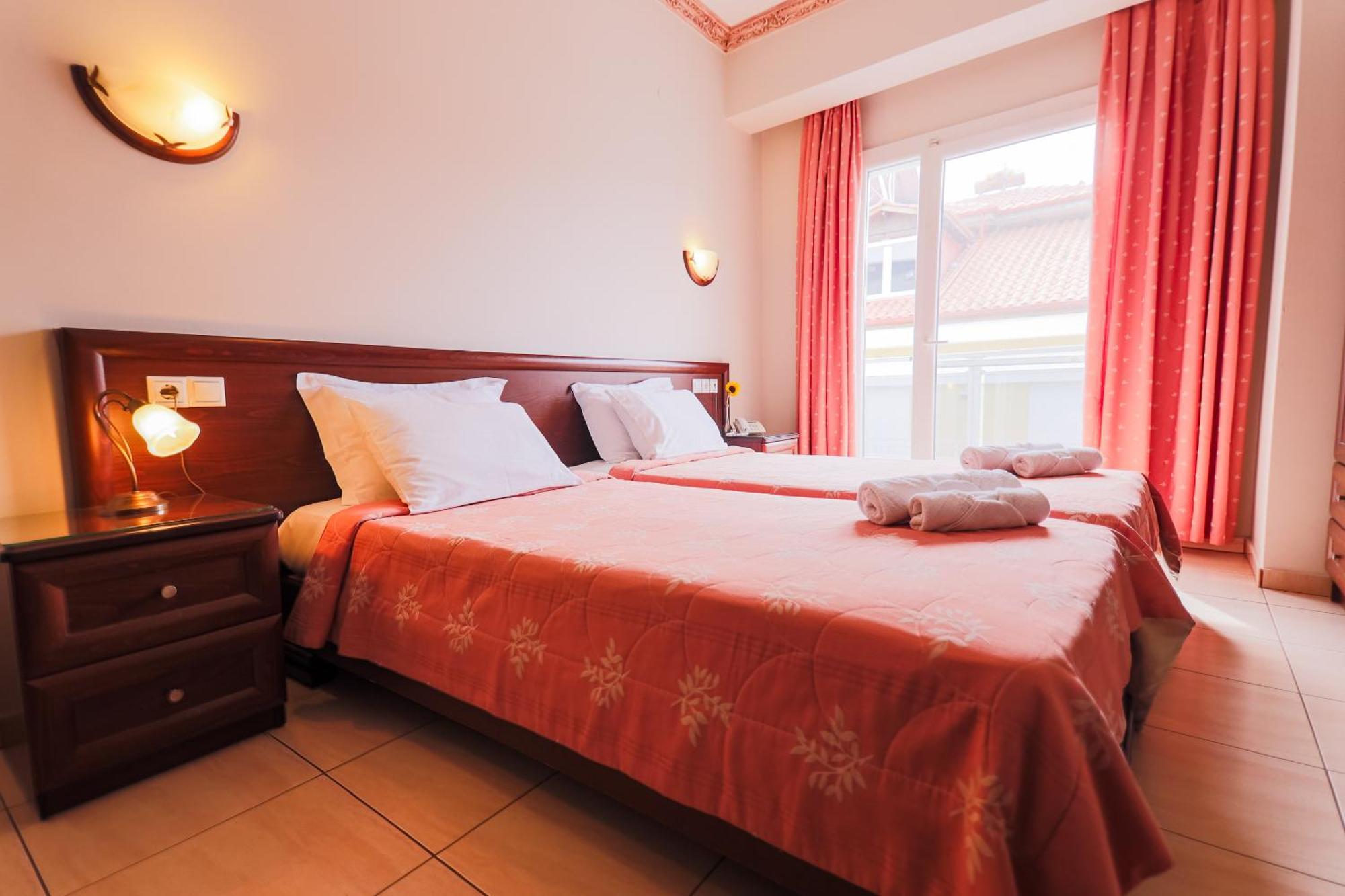Kymata Hotell Paralía Exteriör bild