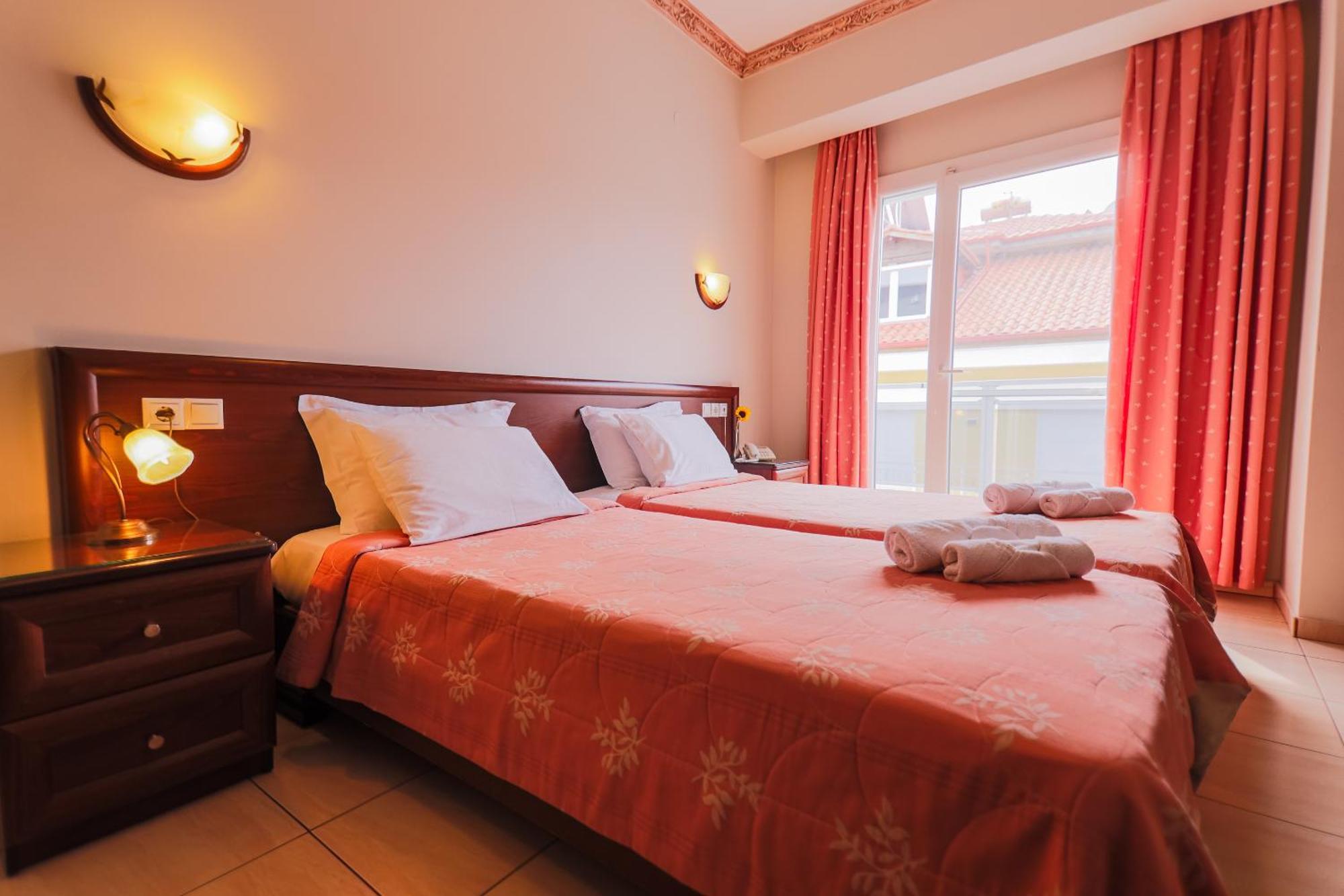 Kymata Hotell Paralía Exteriör bild