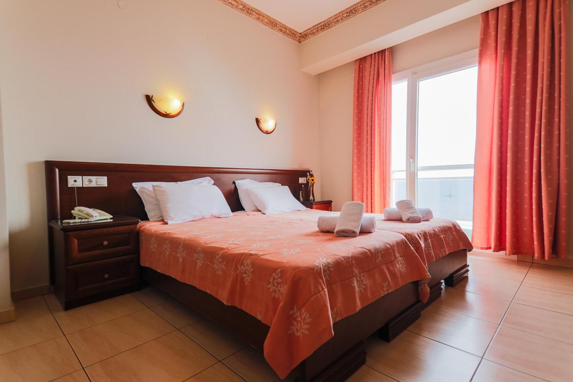 Kymata Hotell Paralía Exteriör bild