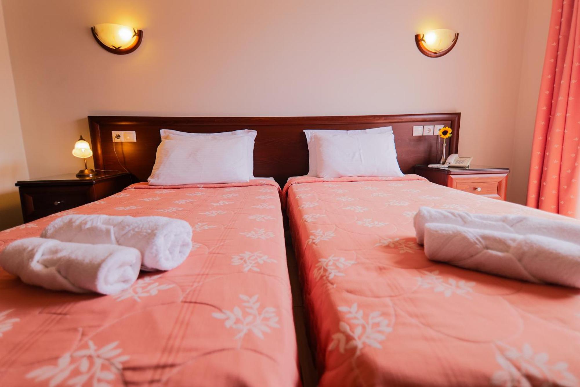 Kymata Hotell Paralía Exteriör bild