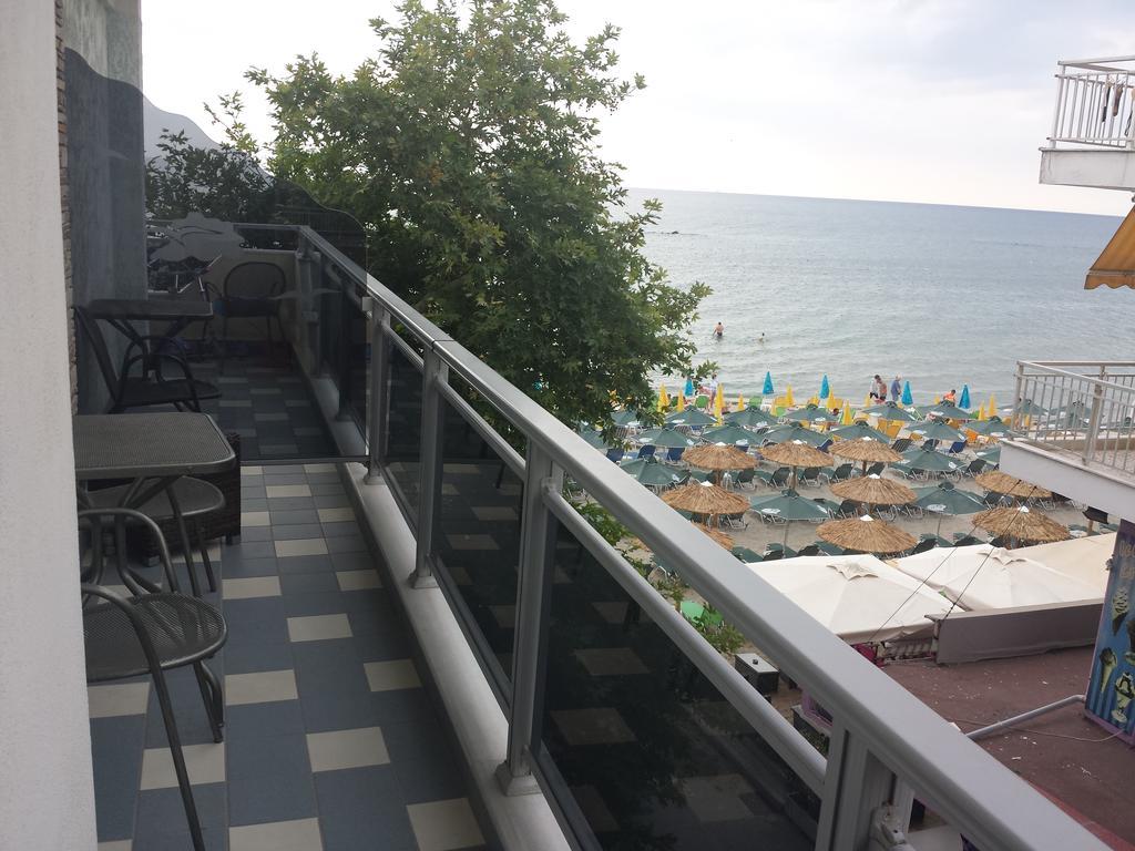 Kymata Hotell Paralía Exteriör bild